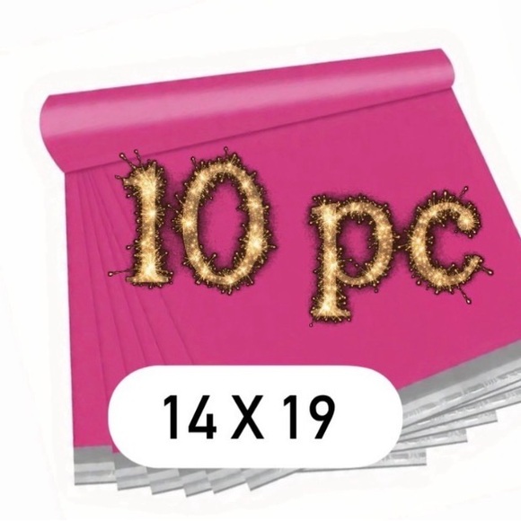 Cre8tive Concepts Boutique Other - 10pc 14x19 Poly mailers w 10 Random Thank You Cards & 10 Thank Stickers Bundle